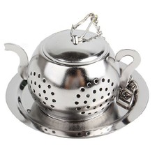 Set da tè casa elettrodomestici da cucina fornello per tè setaccio per foglie spezie alle erbe sacchetto OPP