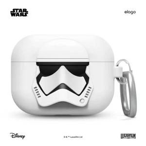 [ELAGO] Star Wars Editon Stormtrooper AirPods Pro Cases with Carabiner - Picture 1 of 12