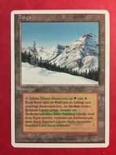 Taiga -Revised- German FWB *Pack Fresh* MTG Magic the Gathering Dual Land