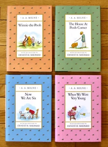 Komplettsatz 1-4 WINNIE-THE-POOH'S LIBRARY von A.A. Milne HBDJ EXC L2 - Bild 1 von 2