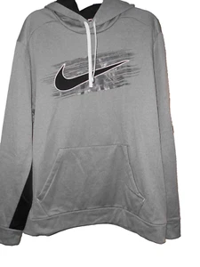 NIKE FRONT LOGO PULLOVER Kapuze LANGARMSHIRT NIKE THERMA-FIT GR XL - Bild 1 von 2