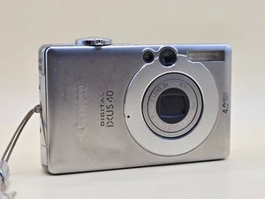 Canon IXUS 40 Digital Compact Camera 4.MP Tested Working w/ Canon 3x Zoom Lens - Picture 1 of 10