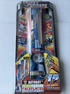 Xbox 360 Transformers G1 Autobot Faceplate Graphics New Sealed - Picture 1 of 8