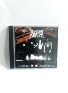 🤘 *RARE* Nuclear Assault - Assault and Battery CD Album RRCD 244 Metal Thrash - Picture 1 of 5