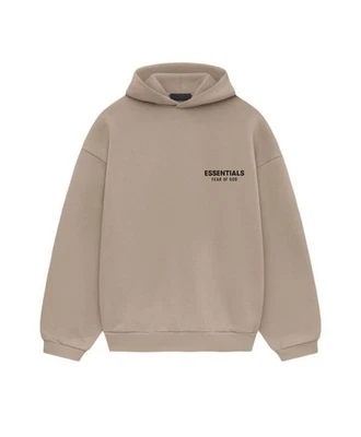 Fear of God Essentials Fleece Hoodie 'Desert Sand' Fast Shipping - Image 1 of 2