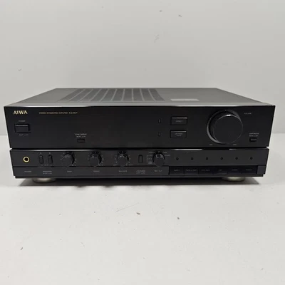 AIWA XA-007 Stereo Amplifier - Power Tested, For Parts or Repair - Image 1 of 4
