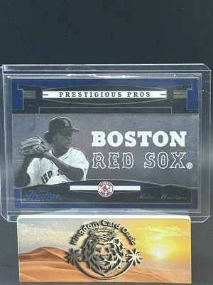 💥2005 Prestige Prestigious Pros Blue Pedro Martinez  /900 Mets Red Sox💥 - Image 1 of 2