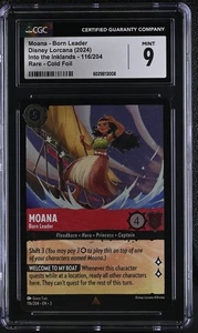 2024 Disney Lorcana Into the Inklands Moana #116/204 CGC 9 - Imagen 1 de 3