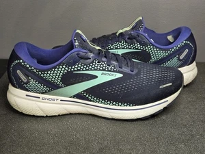Brooks Ghost 14 1203561B446 Blue Running Shoes Women's Size 13 B - Picture 1 of 5