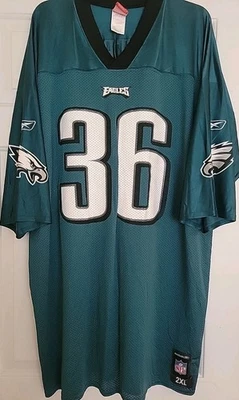 Camiseta Reebok Masculina Vintage Brian Westbrook Philadelphia Eagles 2XL - Imagem 1 de 4