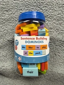 Educational Insights Sentence Building Dominó 228 Piezas Edad 6+ Juego Lectura - Imagen 1 de 6