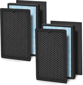 [2 SETS] 8L HEPA Replacement Filter Set Compatible with Okaysou Airmax 2 Sets  - Foto 1 di 7