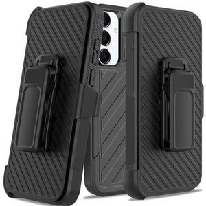 For Samsung A36/A56 Case Heavy-Duty Holster Combo Lined Cover + Tempered Glass - Picture 1 of 9