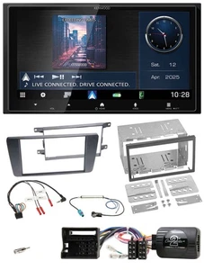 Kenwood Bluetooth 2DIN USB DAB Lenkrad Autoradio für Skoda Octavia 04-13 Scout - Bild 1 von 13