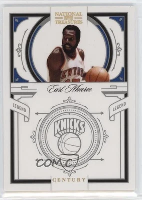 2009-10 плей-офф National Treasures Legend Century Gold 1/5 Earl Monroe #130 HOF - Изображение 1 из 3