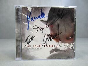 Susperia Artist Signed Vindication CD 2002 Nuclear Blast