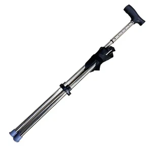 Lightweight Adjustables Cane with Seats 3 Legged Lightweight Folding Walking Sti - Picture 1 of 7