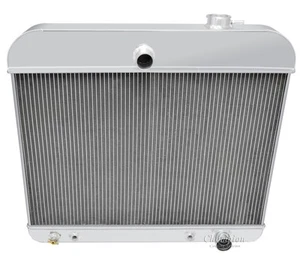 1965-1966 GMC 1000,1500 Truck 3 Row CA Alum Radiator - Foto 1 di 12