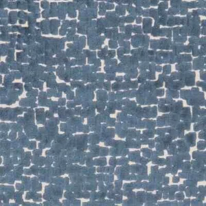 Clarke & Clarke Schnitt Samt Punkte Polster Stoff-Mattone/Marine 1,35 Yards F1241/05 - Bild 1 von 1