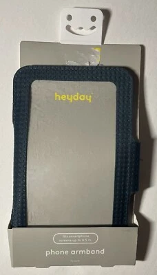 HeyDay Phone Running Workout Armband Fits Screens Up To 6.5 In. Dark Teal - image 1 of 2