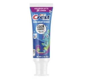 Crest Kid’s Advanced farbverändernde Zahnpasta – Kaugummi – 4,2 Oz. - Bild 1 von 3