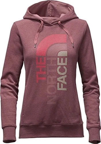 The North Face Women's TriVert Logo Hoody, Renaissance Rose/Grey, XSmall - Image 1 of 1
