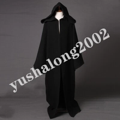 Star Wars Anakin Skywalker Jedi Obi-Wan Luke Disfraz Disfraz Capa de Lana Conjunto Foto 1 de 4