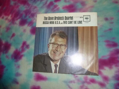 DAVE BRUBECK QUARTET Bossa Nova U.S.A.  7" Picture Sleeve Only (NO Records) — 第 1/2 张图片