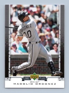 2002 Upper Deck UD Plus Hobby UD36 Magglio Ordonez SN /1125 - Picture 1 of 4
