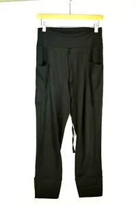 Fabletics Women's Black Maj Washed Tricot Relaxed Fit Jogger Pants Size XS - Imagen 1 de 3