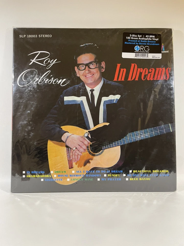 Roy Orbison - In Dreams - 45RPM 2LP ORG Numbered SEALED Only 2500 - Image 1 of 4