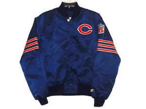 CHAQUETA DE SATÉN RETROACTIVA DE INICIO CHICAGO DE LOS 90 DE COLECCIÓN MEDIANA ¡RARA! - Imagen 1 de 5