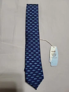 Dillards Boys Class Club Navy Fish 50 Inch - Picture 1 of 6
