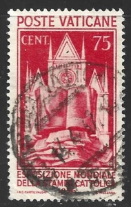Vatican City, Scott #51, 75c Allegory of Church and Bible, Used - Picture 1 of 1