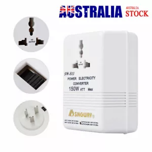 Power Converter Adapter Transformer 220V-240V to 110V-120V Step Down Up Voltage - Picture 1 of 12