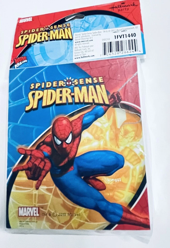 Mini Cuadernos Hallmark Spiderman Favor Fiesta Lote de 5 Paquetes 4 en cada uno Foto 1 de 4