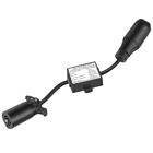 4X(USA to European Trailer Light Converter 7 Way Flat Socket (US Vehicle)8641