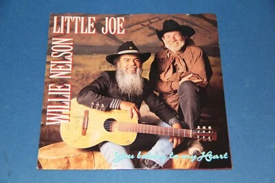 LITTLE JOE FEATURING WILLIE NELSON W/PS NM- TEX-MEX CHICANO 45 RPM  - Image 1 of 3