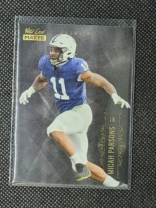 Micah Parsons 2021 Wild Card matt Rookie RC Dallas Cowboys Penn State - Bild 1 von 2