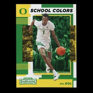 Bol Bol RC 2019 Contenders Draft Picks Rookie School Colors Ducks/Nuggets - Picture 1 of 3