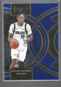 2023-24 Select Oliver-Maxence Prosper RC Blue  Premier Dallas Mavericks - Picture 1 of 2