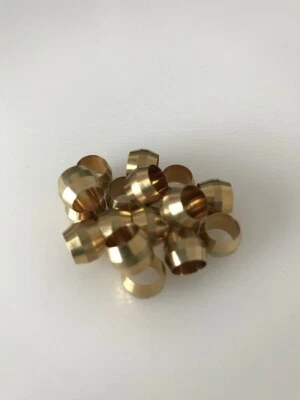 Brass Compression Olives 6mm, Plumbing, Pipe, Gas fittings