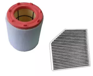 Filtro de aire del motor y filtro de cabina para Audi RS7 4,0 L 2014 2015 2016 2017 2018 - Imagen 1 de 6