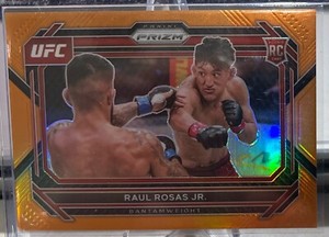 RAUL ROSAS JR. 2023 UFC Panini Prizm ORANGE ROOKIE 13/99