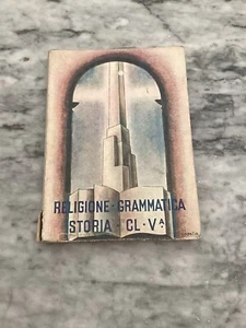 Il Libro della classe V elementare Anno 1942 Religione Grammatica Storia - Foto 1 di 3