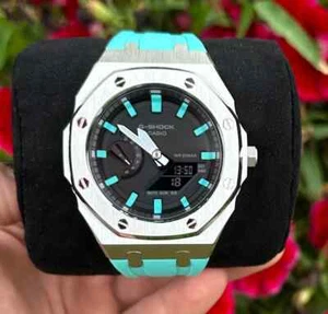 Custom Casio G-Shock GA-2100, CasiOak, - Aqua Edition V2 - Brand new - Picture 1 of 1
