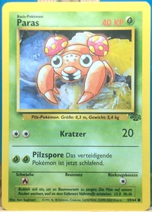 POKEMON - Jungle - Paras - 59/64 - alemán - Imagen 1 de 2