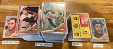 1962 Topps Baseball Cards 1-250 (P-NM) - You Pick - Complete Your Set