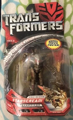 Transformers Movie Protoform Starscream MISB 2007 Rare . - Image 1 of 4