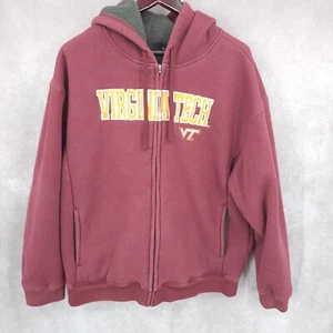 Virginia Tech Hokies Champion Hoodie Herren XL rot Fleece Sweatshirt Pullover Heavy - Bild 1 von 12